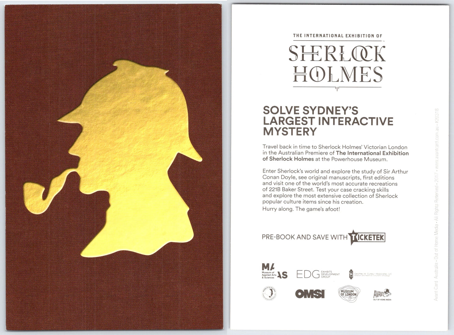 Sherlock Holmes Flyer