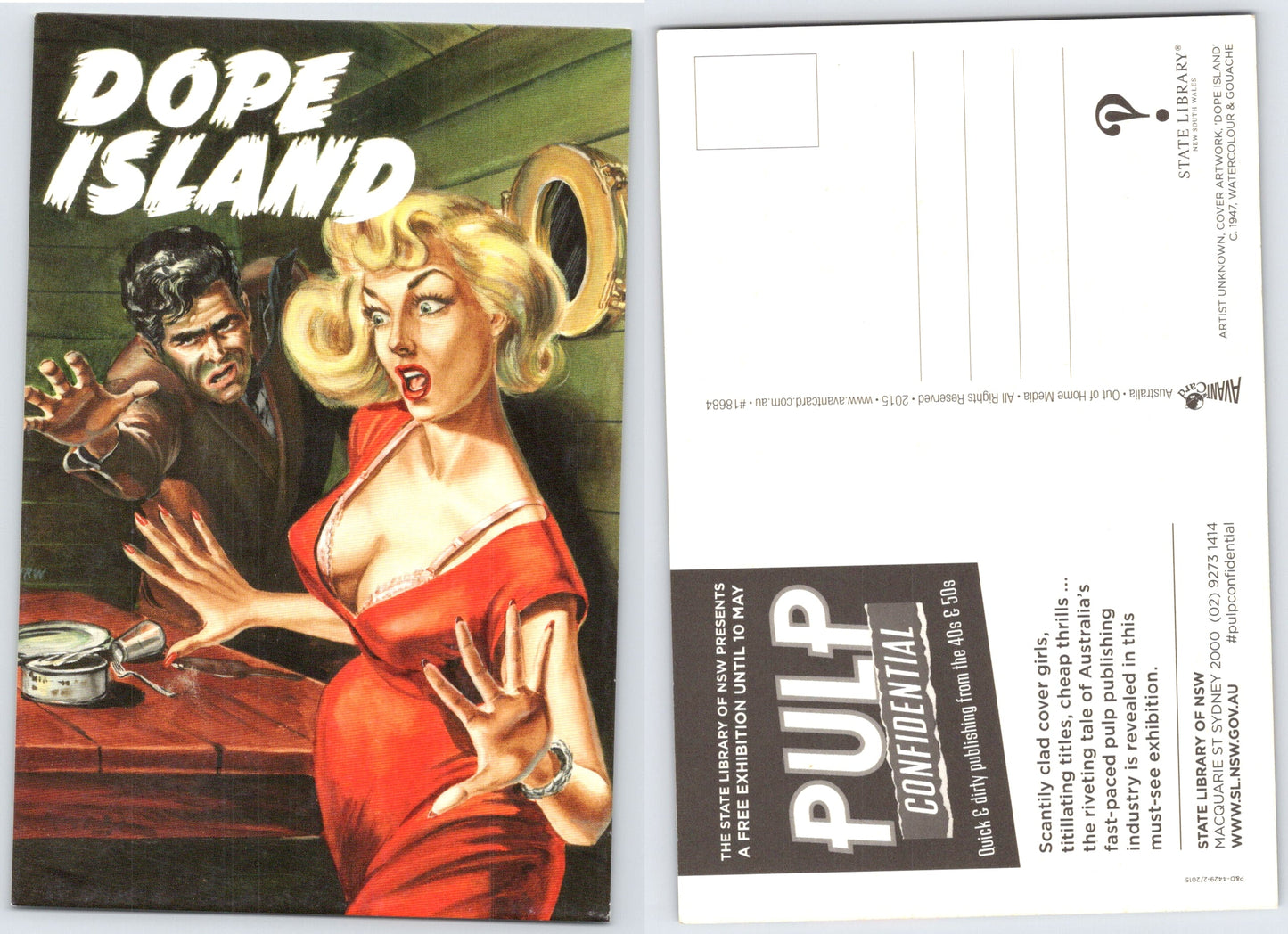 Dope Island Postcard