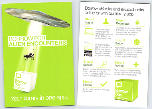 BORROW FOR ALIEN ENCOUNTERS