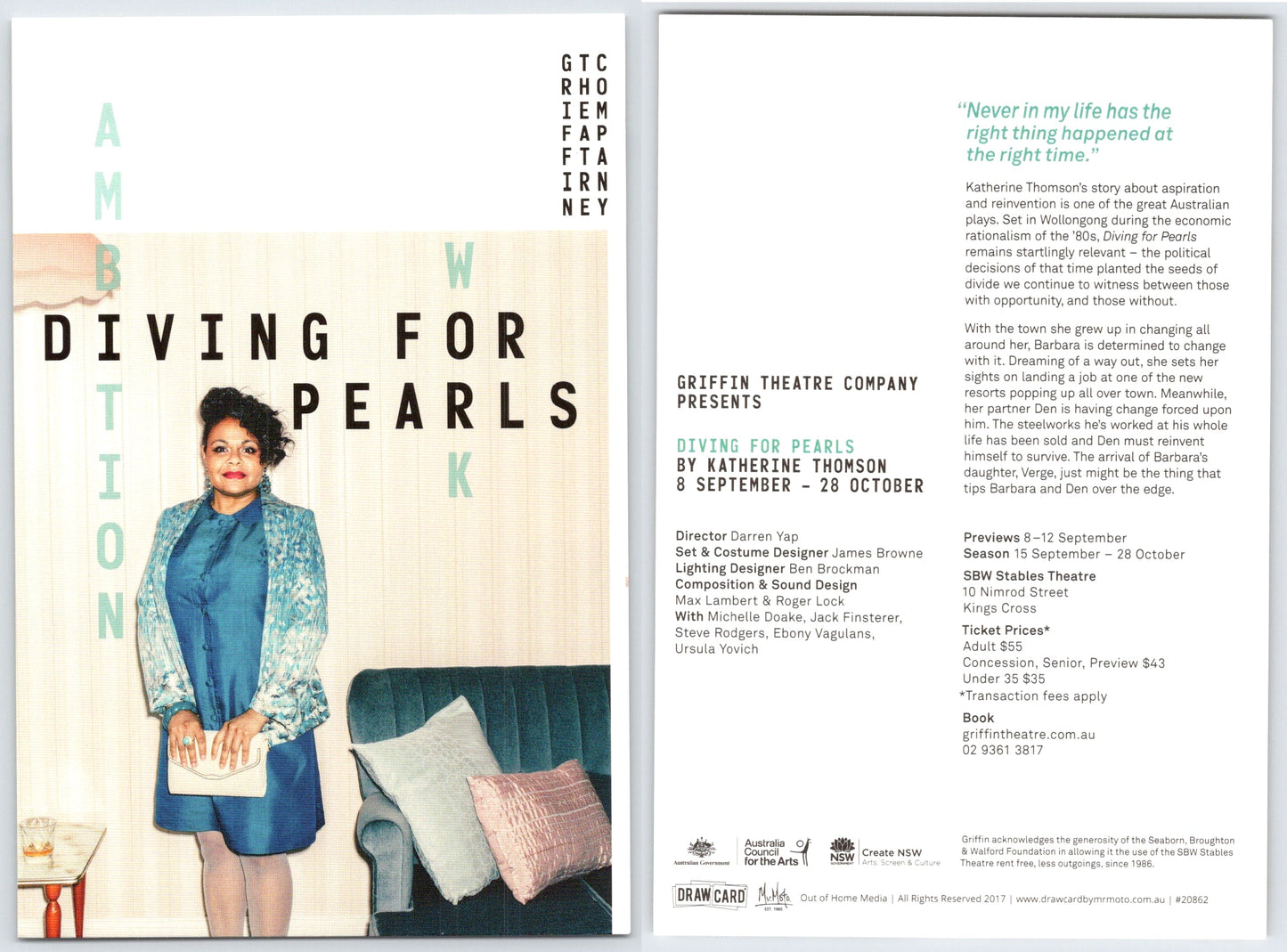 Diving for Pearls Flyer 3