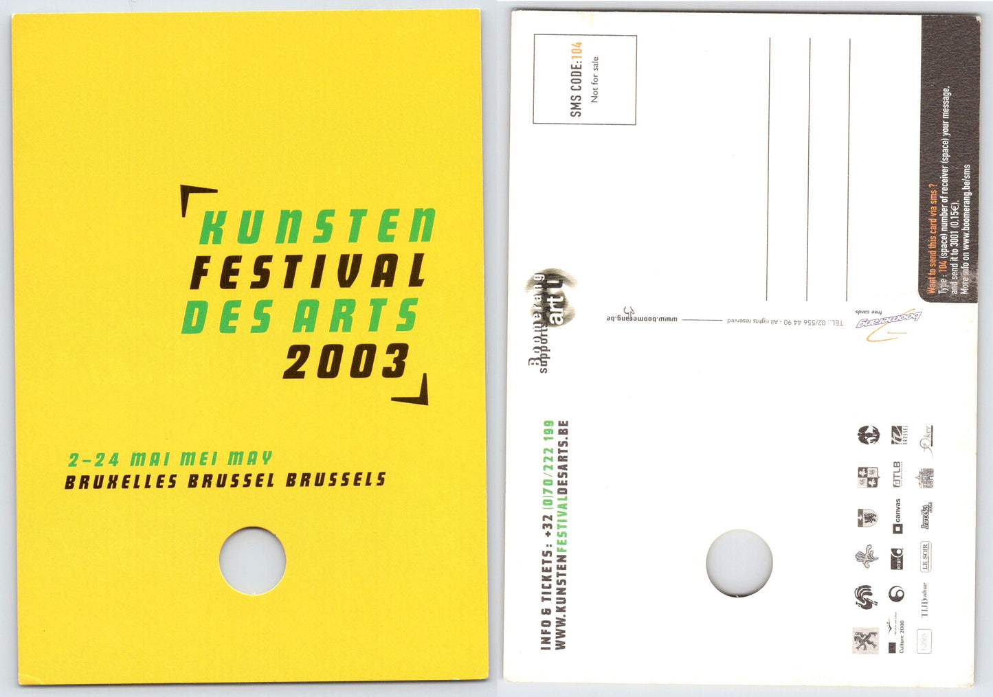 Hunsten Festival Des Arts 2003