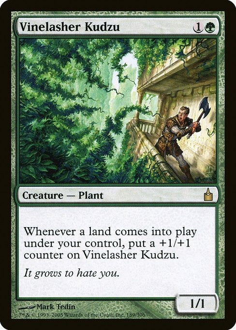 Card #  RAV 189 Vinelasher Kudzu Ravnica: City of Guilds
