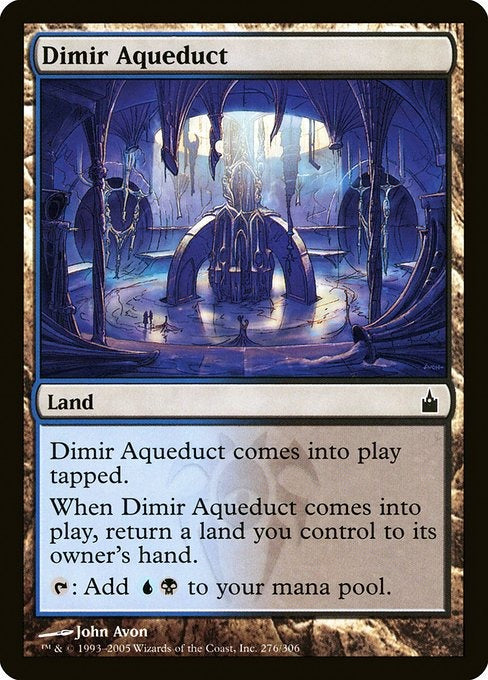 Card #  RAV 276 Dimir Aqueduct Ravnica: City of Guilds
