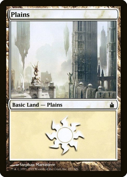 Card #  RAV 287 Plains Ravnica: City of Guilds
