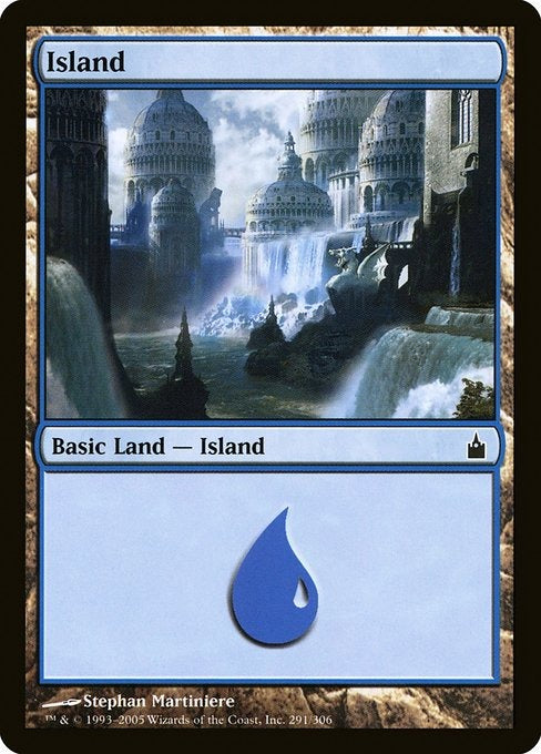 Card #  RAV 291 Island Ravnica: City of Guilds