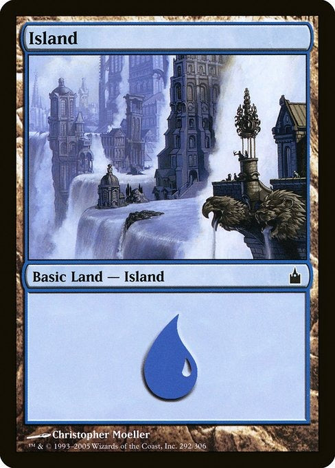 Card #  RAV 292 Island Ravnica: City of Guilds