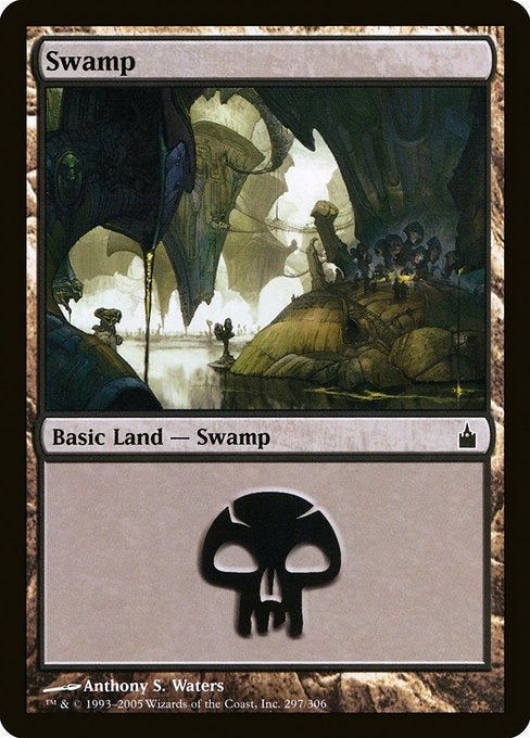 Card #  RAV 297 Swamp Ravnica: City of Guilds