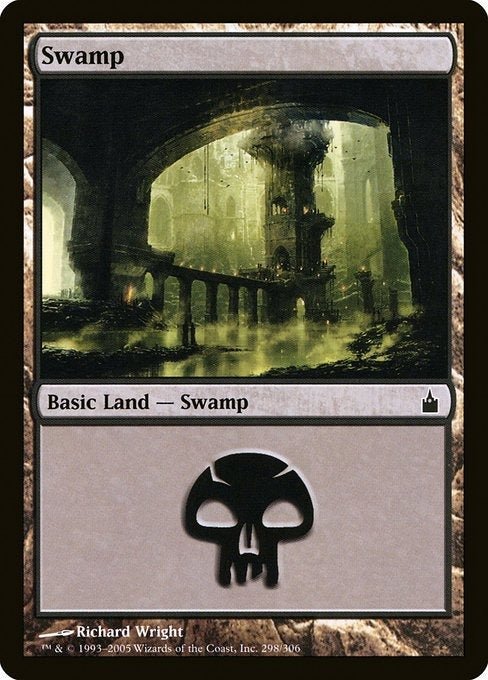 Card #  RAV 298 Swamp Ravnica: City of Guilds