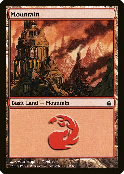 Card #  RAV 300 Mountain Ravnica: City of Guilds