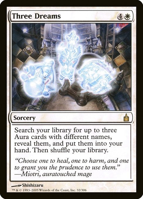 Card #  RAV 32 Three Dreams Ravnica: City of Guilds