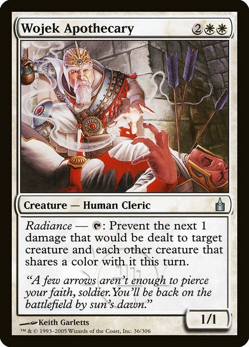 Card #  RAV 36 Wojek Apothecary Ravnica: City of Guilds