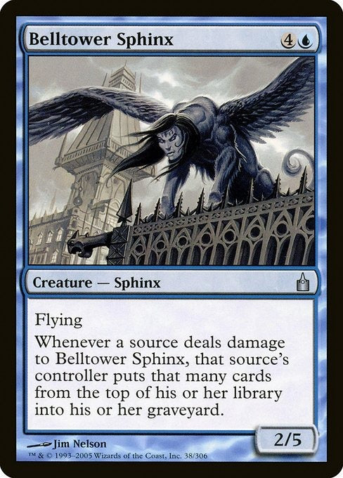 Card #  RAV 38 Belltower Sphinx Ravnica: City of Guilds