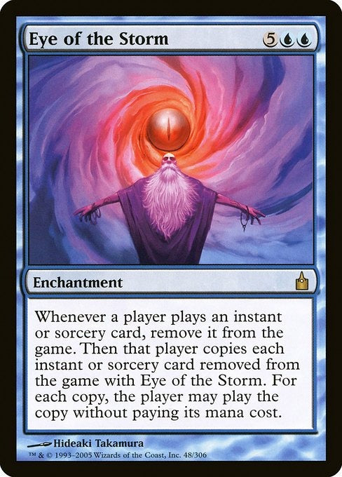 Card #  RAV 48 Eye of the Storm Ravnica: City of Guilds