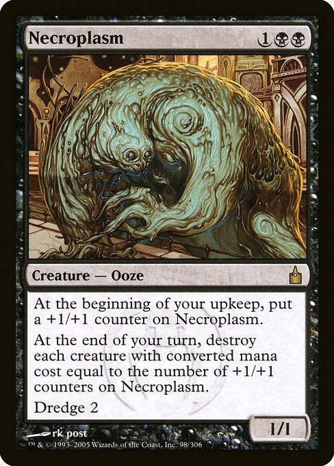 Card #  RAV 98 Necroplasm Ravnica: City of Guilds