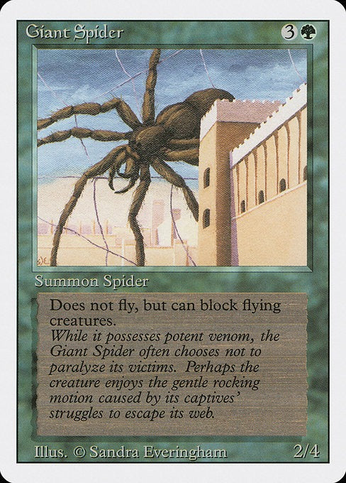 Giant Spider Revised Edition Card # 200