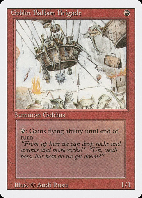 Goblin Balloon Brigade Revised Edition Card # 154