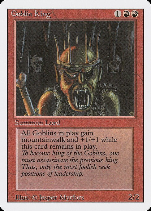 Goblin King Revised Edition Card # 155