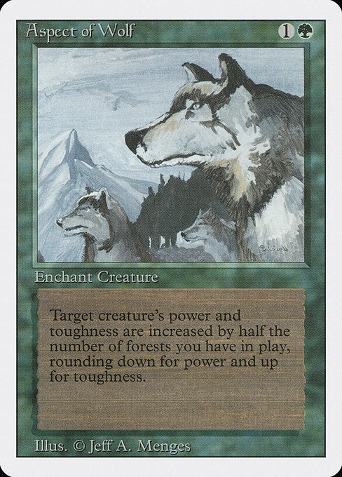 Aspect of Wolf Revised Edition Card # 186