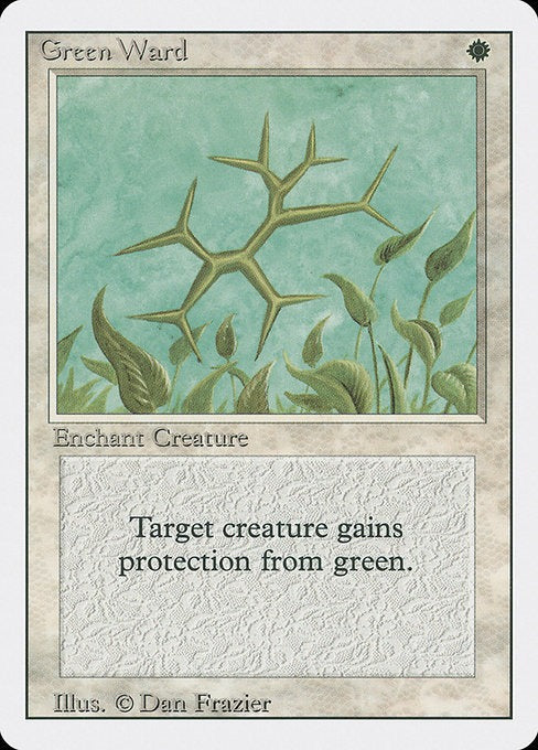 Green Ward Revised Edition Card # 20