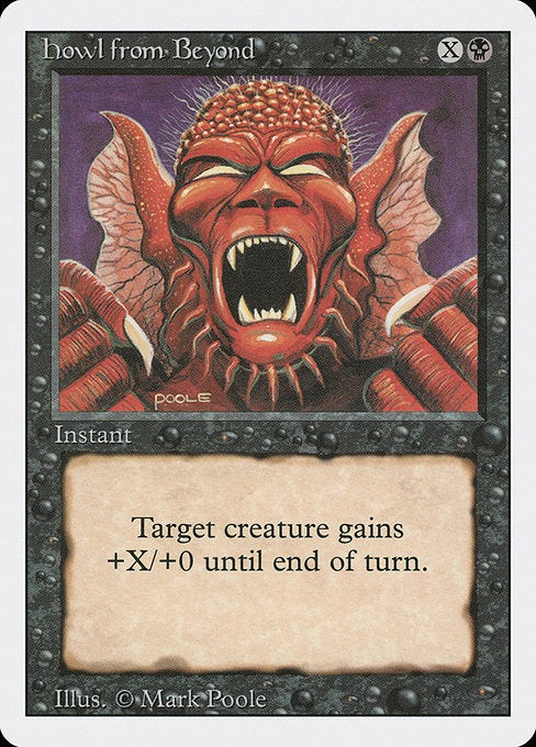 Howl from Beyond Revised Edition Card # 114