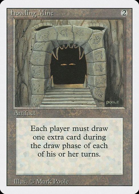 Howling Mine Revised Edition Card # 251