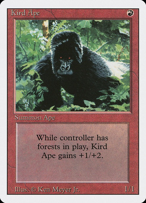 Kird Ape Revised Edition Card # 161