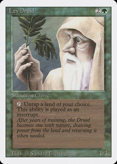 Ley Druid Revised Edition Card # 206