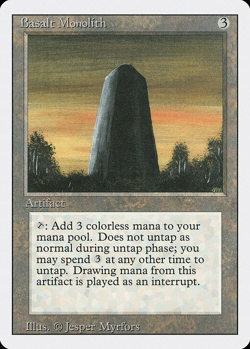 Basalt Monolith Revised Edition Card # 235