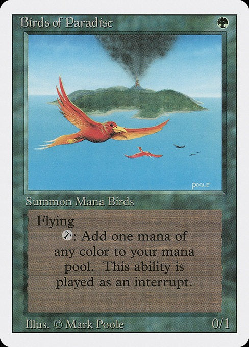 Birds of Paradise Revised Edition Card # 187