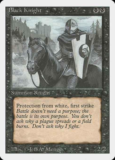Black Knight Revised Edition Card # 95