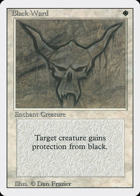 Black Ward Revised Edition Card # 5