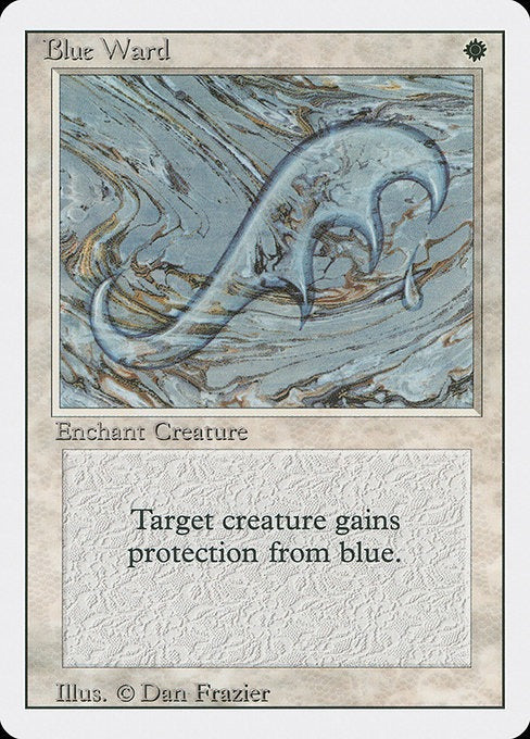 Blue Ward Revised Edition Card # 7
