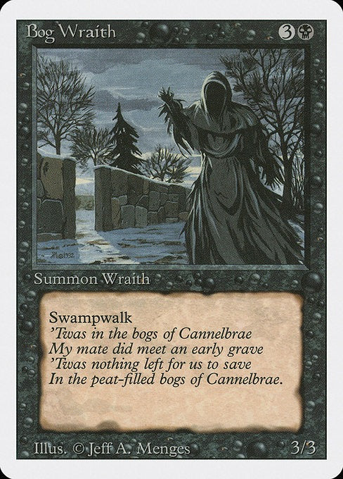 Bog Wraith Revised Edition Card # 96