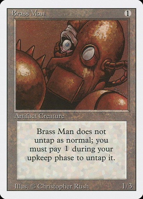 Brass Man Revised Edition Card # 238
