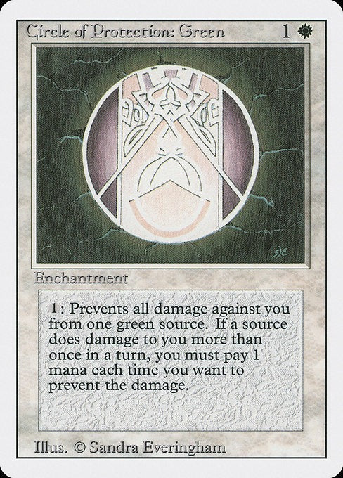 Circle of Protection: Green Revised Edition Card # 11