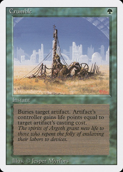 Crumble Revised Edition Card # 191