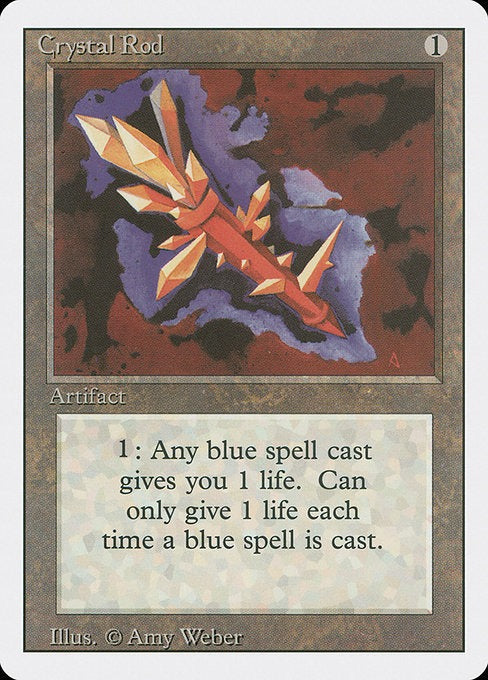 Crystal Rod Revised Edition Card # 242