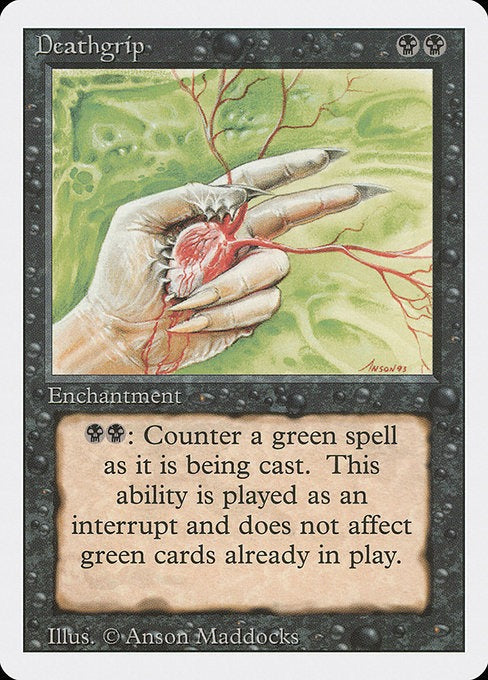 Deathgrip Revised Edition Card # 101