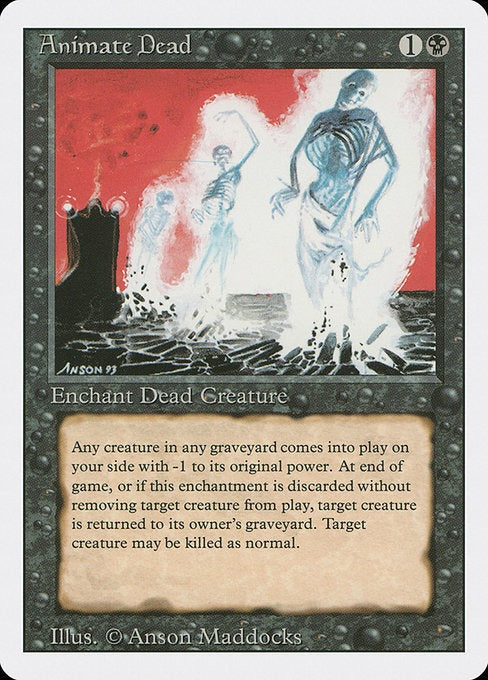 Animate Dead Revised Edition Card # 93