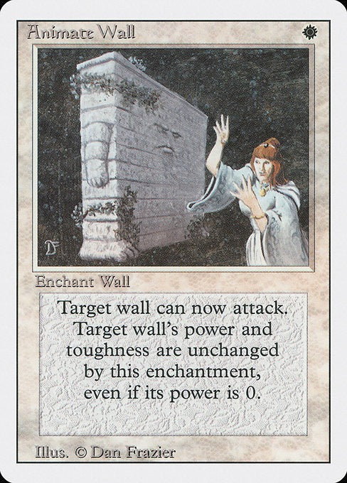 Animate Wall Revised Edition Card # 1