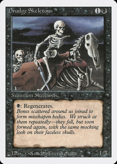 Drudge Skeletons Revised Edition Card # 107