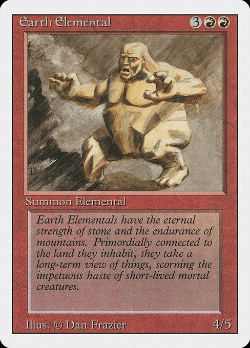 Earth Elemental Revised Edition Card # 146