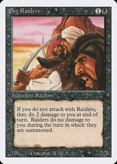 Erg Raiders Revised Edition Card # 109