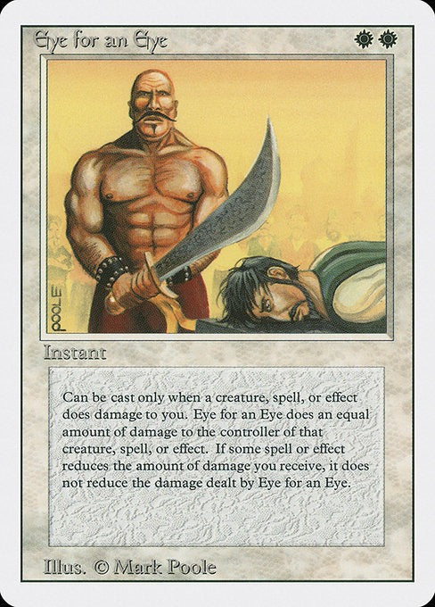 Eye for an Eye Revised Edition Card # 18
