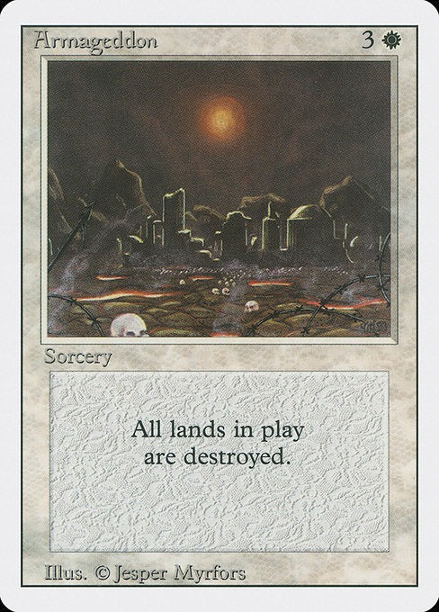 Armageddon Revised Edition Card # 2