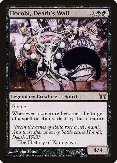 Card #  CHK 117 Horobi, Death's Wail Champions of Kamigawa