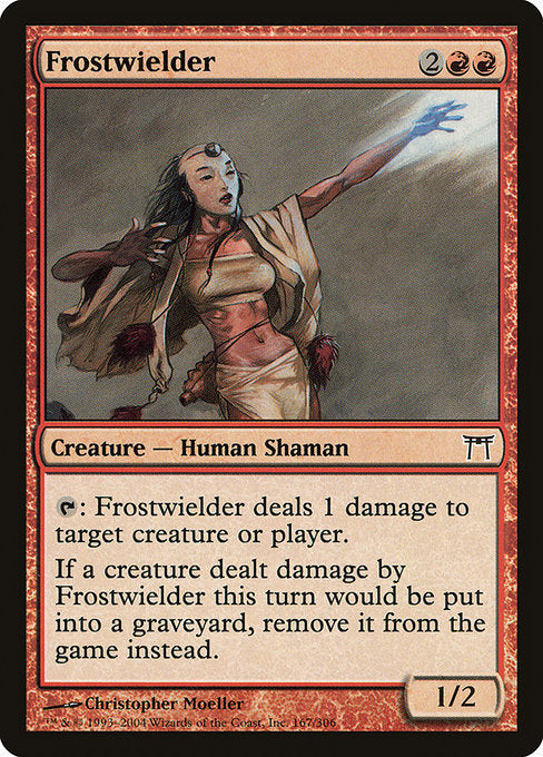 Card #  CHK 167 Frostwielder Champions of Kamigawa