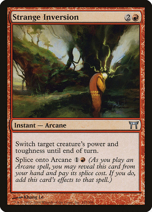 Card #  CHK 192 Strange Inversion Champions of Kamigawa