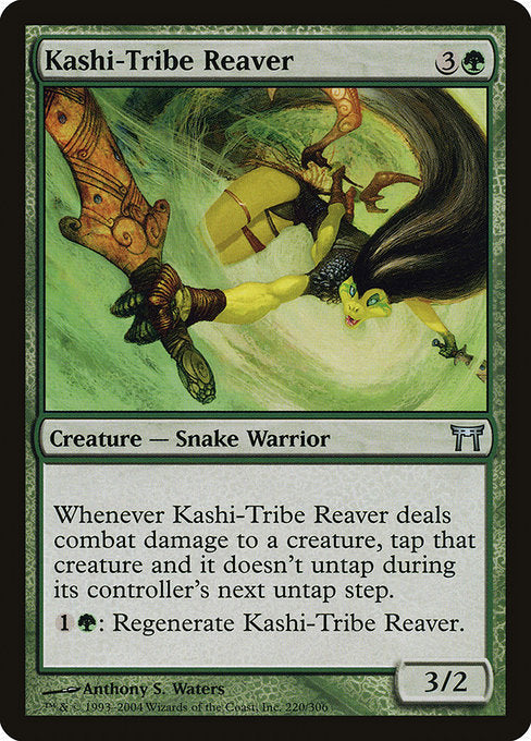 Card #  CHK 220 Kashi-Tribe Reaver Champions of Kamigawa
