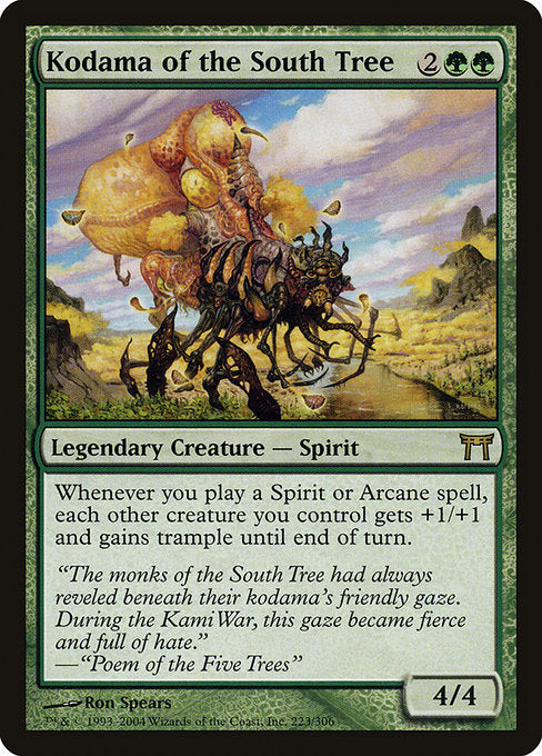Card #  CHK 223 Kodama of the South Tree Champions of Kamigawa